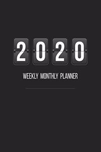 2020 Weekly Monthly Planner