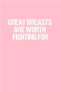 Great breasts are worth fighting for