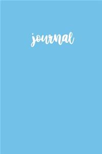 Baby Blue Journal