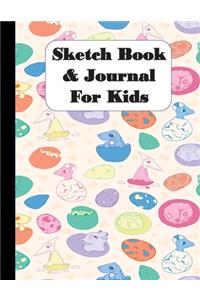 Sketch Book & Journal For Kids