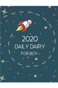 2020 Daily Diary for Boys