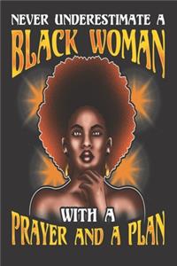 Black Girl Magic Lined Journal