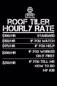 Roof Tiler Hourly Rate