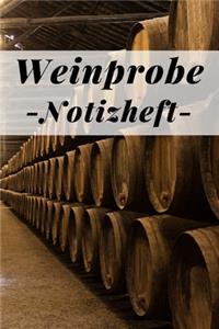 Weinprobe Notizheft