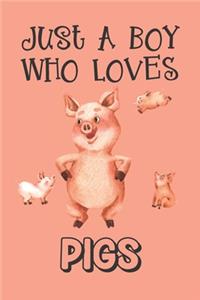Just A Boy Who Loves Pigs