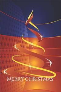 Merry Christmas Notebook, Cristmas Journal, Christmas Diary, Santa Claus - One Subject - 120 Pages