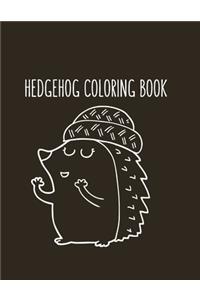 Hedgehog Coloring Book