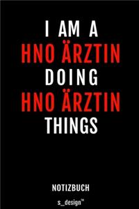 Notizbuch für HNO Ärzte / HNO Arzt / HNO Ärztin