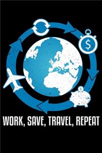 Work Save Travel Repeat