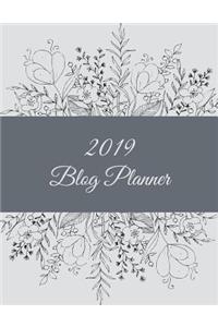 2019 Blog Planner