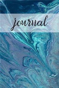 Journal: Abstract Blue: Journal, Notebook, Diary