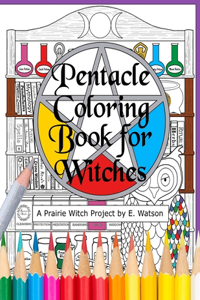 Pentacle Coloring For Witches