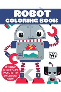 Robot Coloring Book