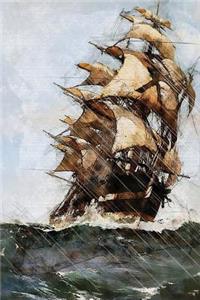 Sailing Ship Notebook