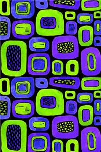 Journal Notebook Colorful Abstract Watercolor Pattern 5