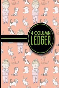 4 Column Ledger