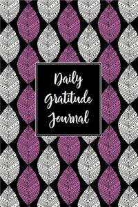 Gratitude Journal Abstract Leaves Pattern 9