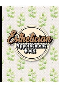 Esthetician Appointment Book