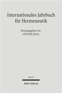 Internationales Jahrbuch Fur Hermeneutik