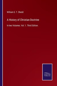 A History of Christian Doctrine