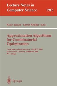 Approximation Algorithms for Combinatorial Optimization