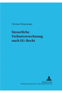 Steuerliche Verlustverrechnung Nach Eg-Recht