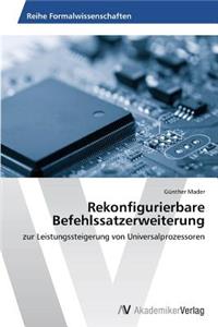 Rekonfigurierbare Befehlssatzerweiterung