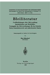 Bleiliteratur