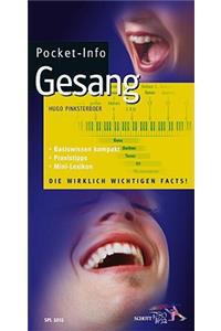 Pocket-Info Gesang