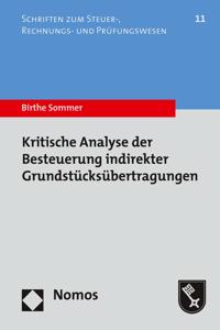 Kritische Analyse Der Besteuerung Indirekter Grundstucksubertragungen