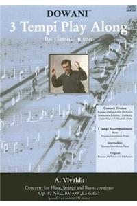 Concerto for Flute, Strings and Basso Continuo Op. 10 No 2, Rv 439 La Notte in G Minor