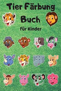 Tier Färbung Buch für Kinder