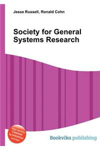 Society for General Systems Research