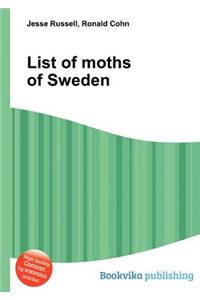 List of Moths of Sweden