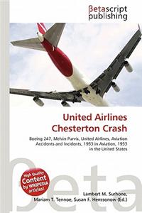 United Airlines Chesterton Crash