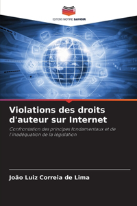 Violations des droits d'auteur sur Internet