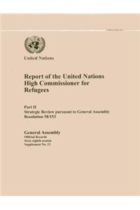 Report of the United Nations High Commissioner for Refugees, Part II