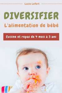 Diversifier l'alimentation de bébé