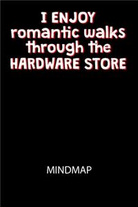 I enjoy romantic walks throught the Hardware Store
