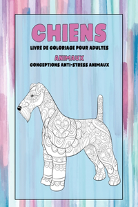 Livre de coloriage pour adultes - Conceptions anti-stress Animaux - Animaux - Chiens