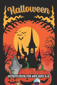 Halloween activity books for kids ages 4-8