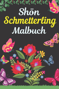 Shön Schmetterling Malbuch