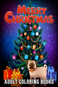 Merry Christmas Adult Coloring Books