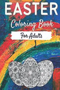 Easter Coloring Book For Adults