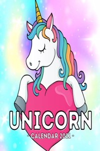 Unicorn Calendar 2021