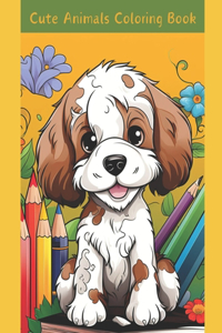 Cute Animals Coloring Book