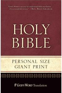 Gw Personal Size Giant Print Paperback