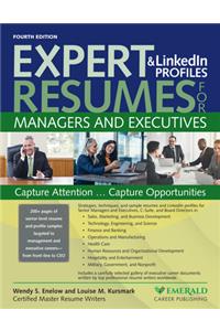 Expert Resumes & LinkedIn Profiles for Managers and Executives