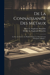 De La Connaissance Des Métaux