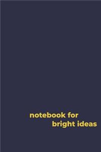 Notebook for Ideas